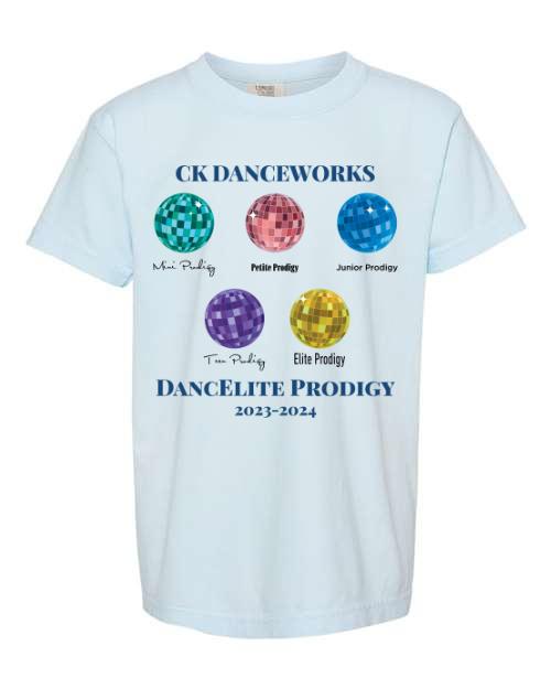 2023 Chambray DancElite Prodigy Adult T-Shirts - EXTRAS