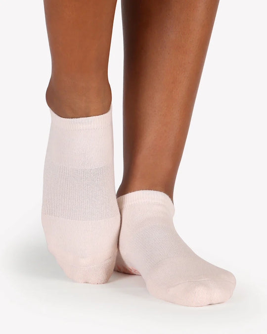 Union Full Foot Grip Sock (Baby Pink)