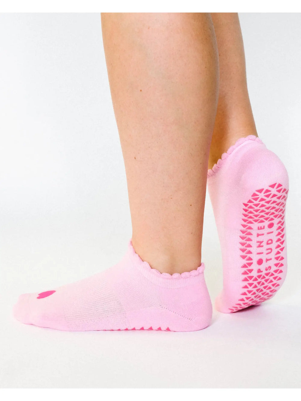 Love Full Foot Grip Sock (Pink)