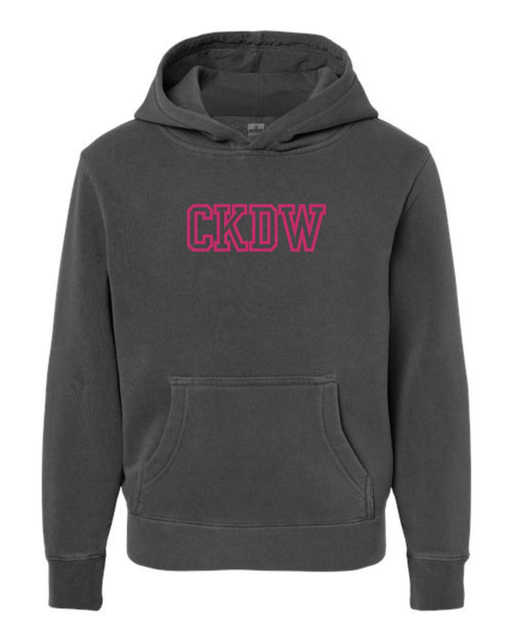 CKDW Embroidered Varsity Youth Sweatshirt - EXTRAS