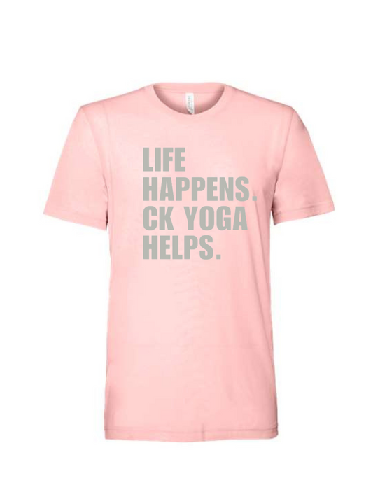 CK Yoga Life Happens T-Shirt